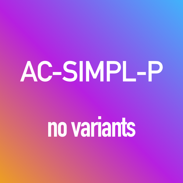 Simple product P