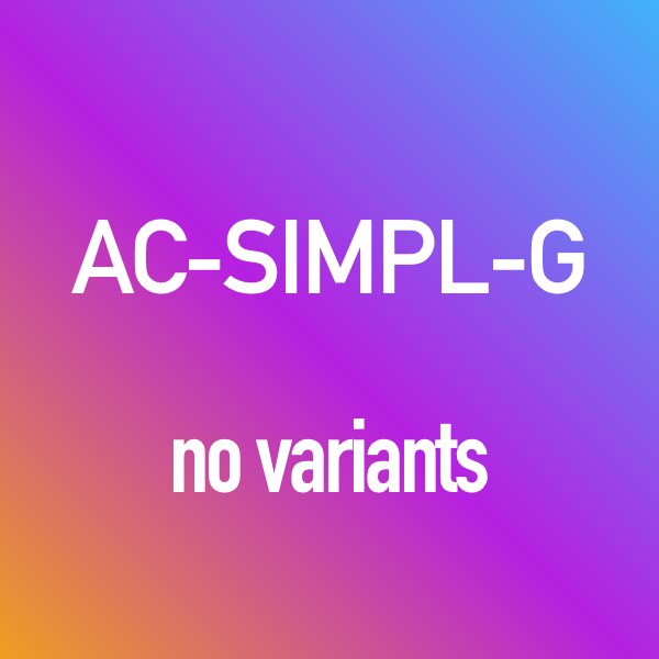 Simple product G