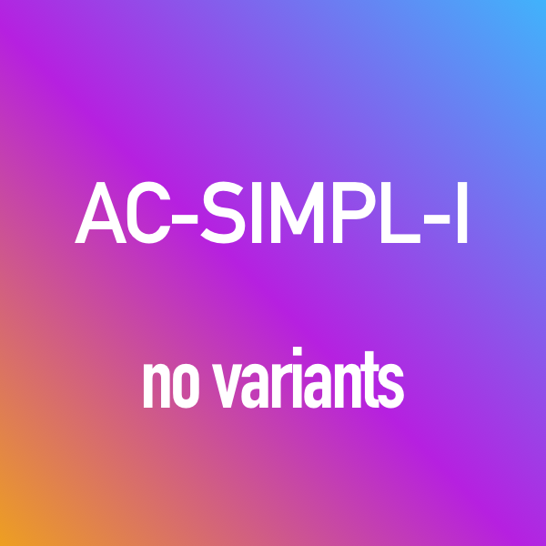 Simple product I